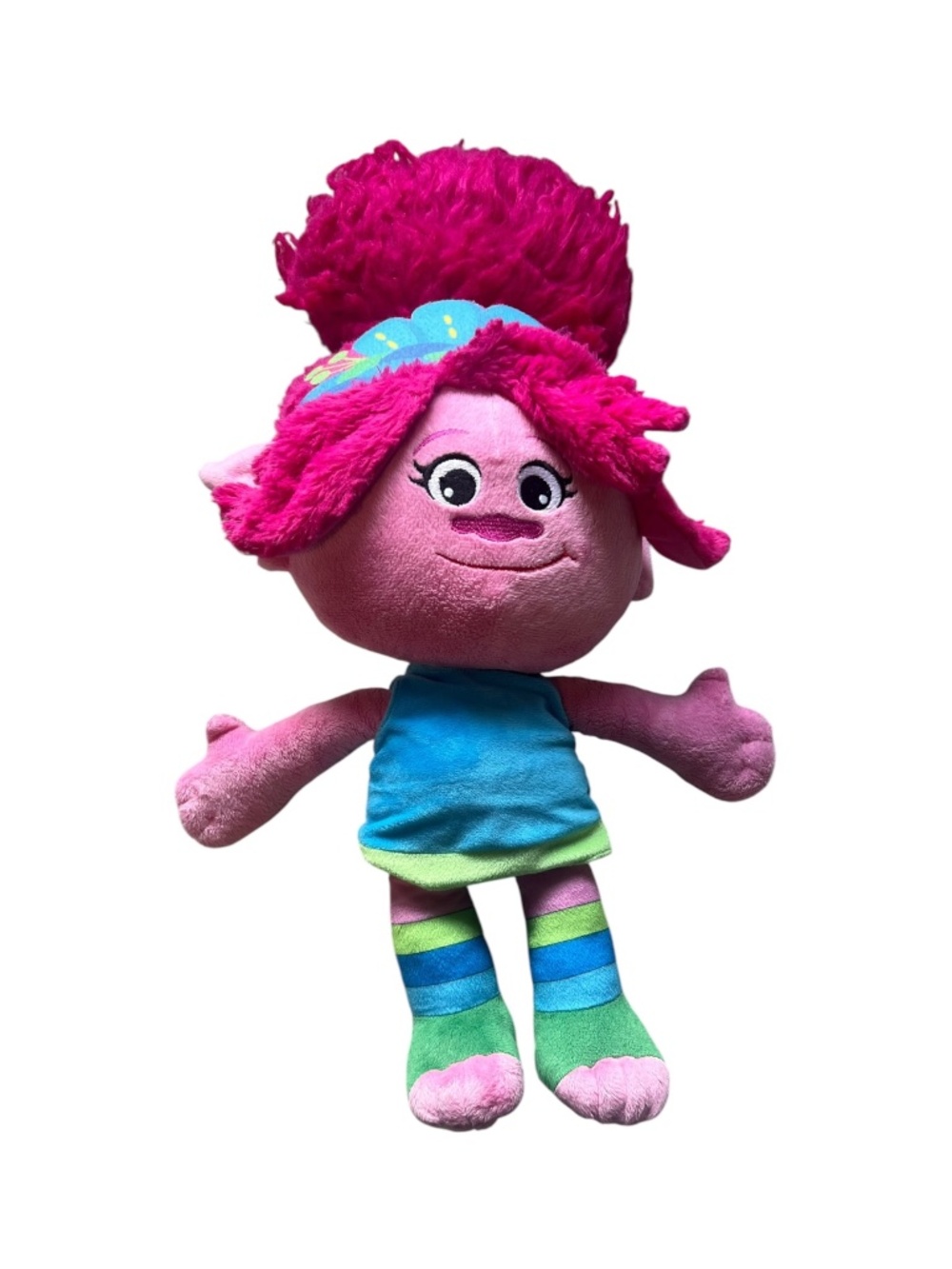 Poppy Trolls Stuffie, 21", EUC